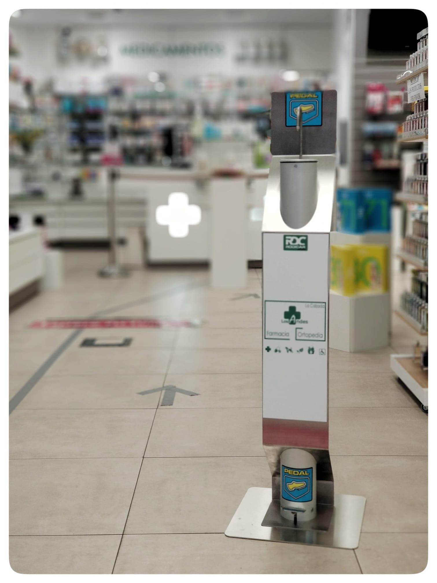 Dispensador de gel Rodicar Dispensador de gel Rodicar